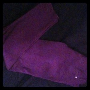 Purple pants