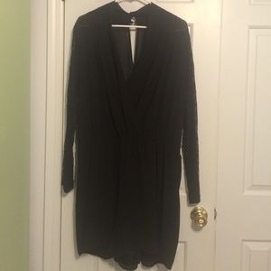 Forever 21 plus black lace romper