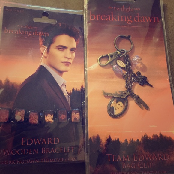 ❌SOLD❌The Twilight Saga Bracelet and Keychain
