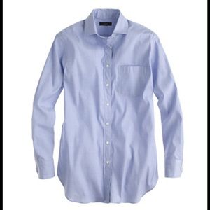 J Crew end on end shirt in size 00 blue