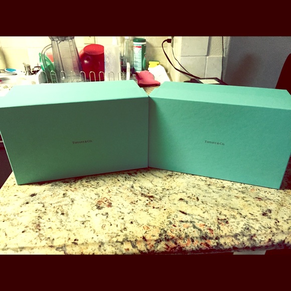 Brand new Tiffany and co boxes