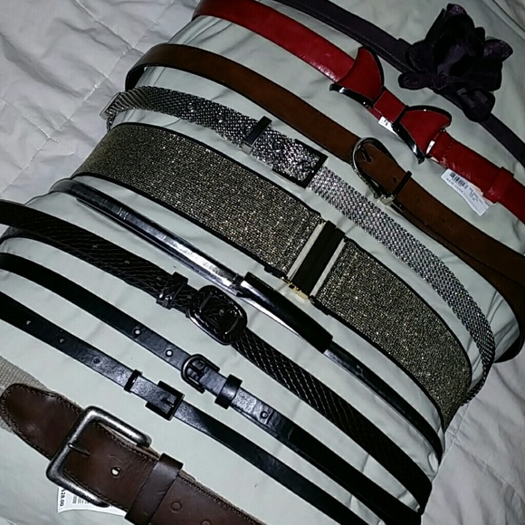 #15 Lot of Belts (10 total)