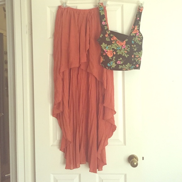 High low skirt