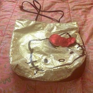 Hello Kitty Zipper hand bag