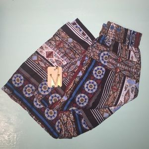 Patterned boho pants