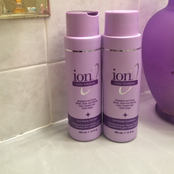 Ion color solutions purple shampoo