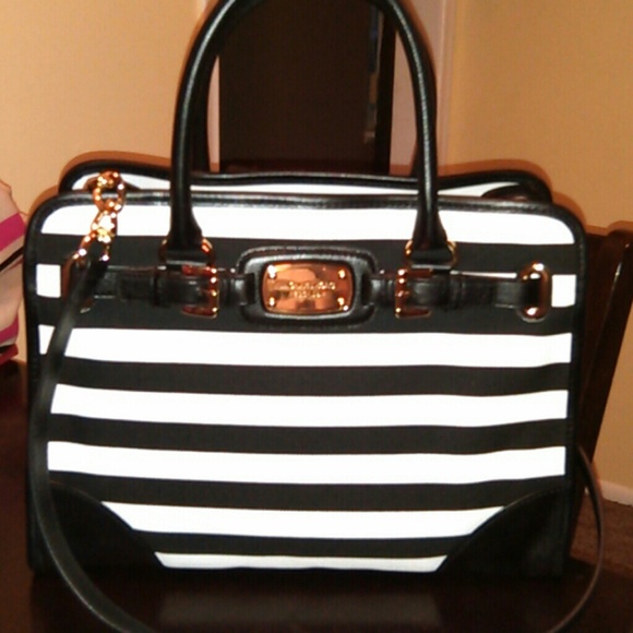 *Sold*Authentic MK Striped Hamilton Large