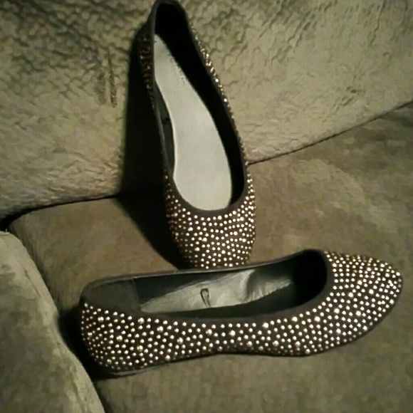 Women's Black Ballerina Flats