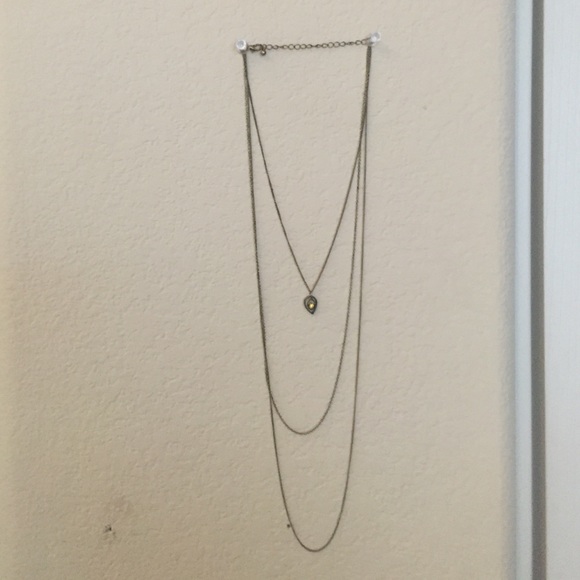 Three layered necklace