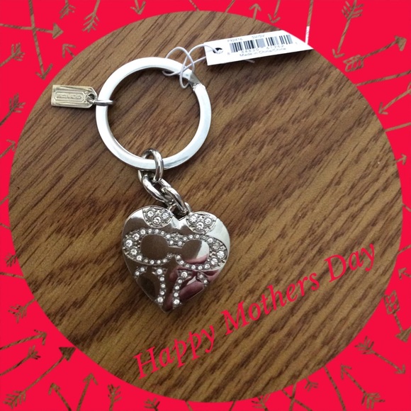 AUTHENTIC COACH LOCKET KEYFOB/bag charm