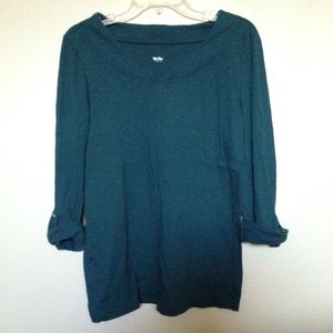 Teal Mossimo Top