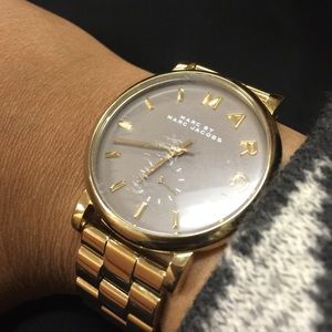 Marc by marc jacobs gold watch