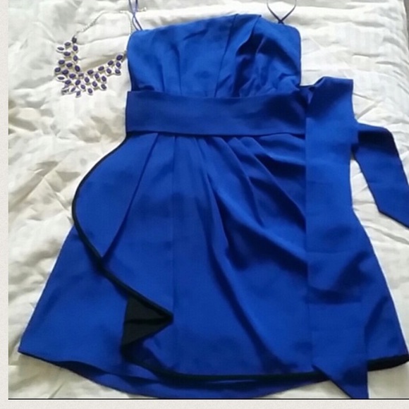 Blue Express Cocktail Dress - Picture 3 of 3