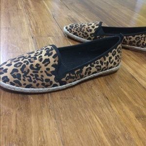 Asos leopard flats