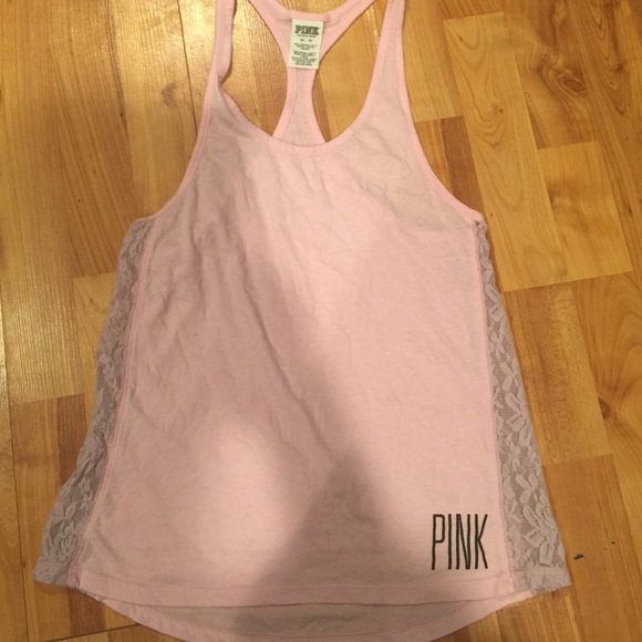 PINK light pink tank