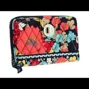 Vera Bradley Happy Snails Turn Lock Wallet