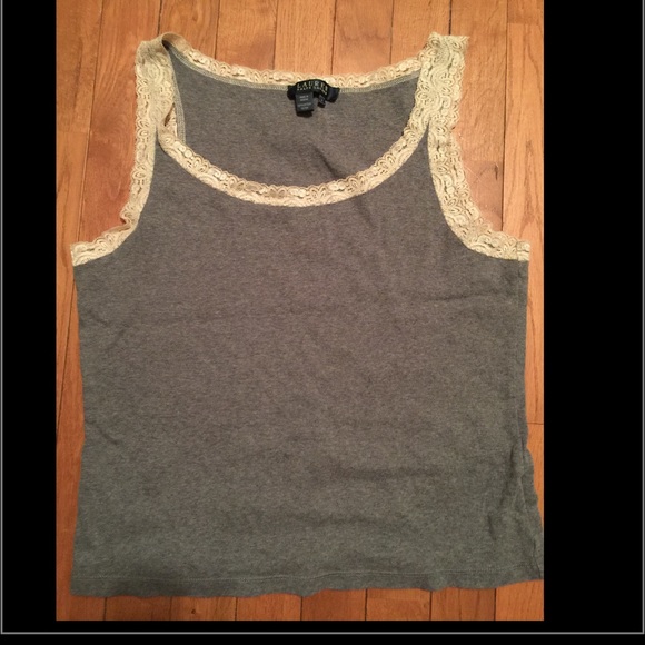 Gray Ralph Lauren Tank top