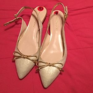 Never worn! Franco Sarto size 10 flats