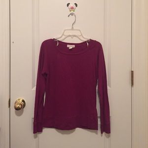 Long Sleeve Purple/Pinkish Shirt