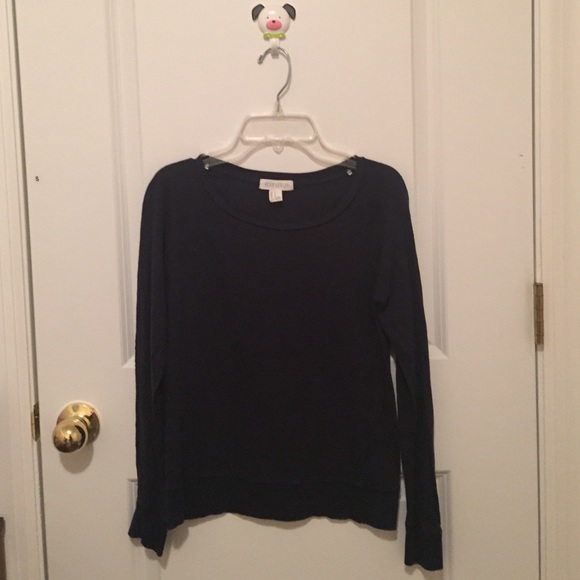 Forever 21 Tops - Long Sleeve Dark Blue Shirt