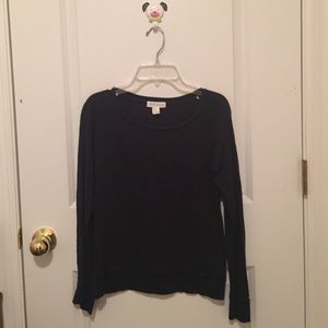 Long Sleeve Dark Blue Shirt