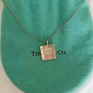 Tiffany & co. 16" invitation necklace