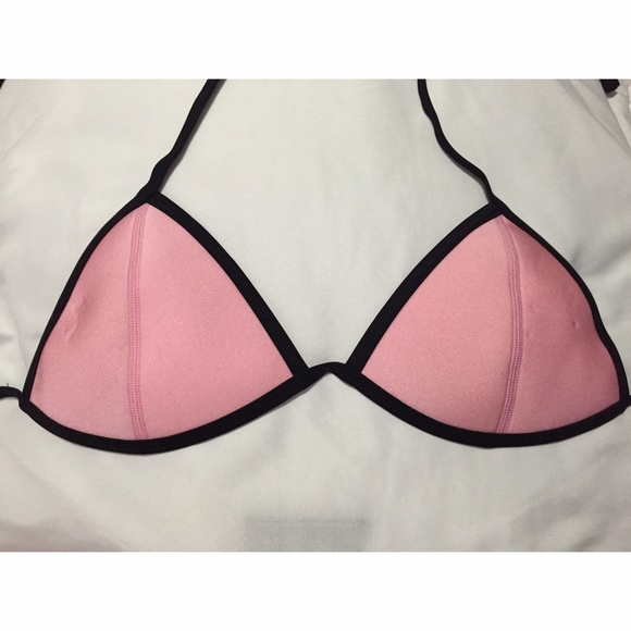 Cali Coral Triangl Bikini Top