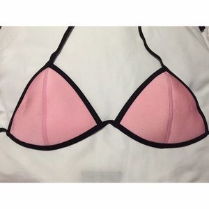 Cali Coral Triangl Bikini Top