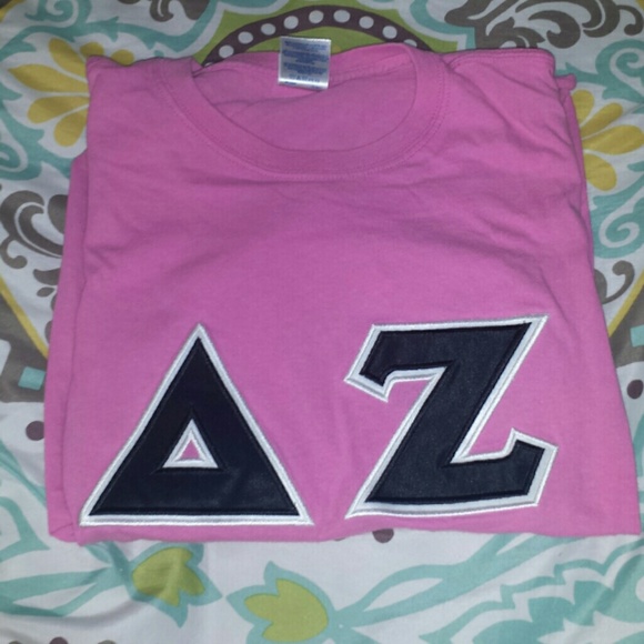 Delta zeta lettershirt