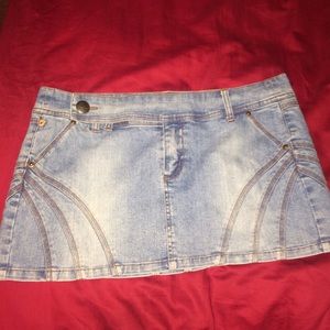 Jean skirt