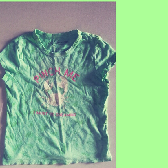 Old Navy "Pinch Me I must be dreaming" tie dye top