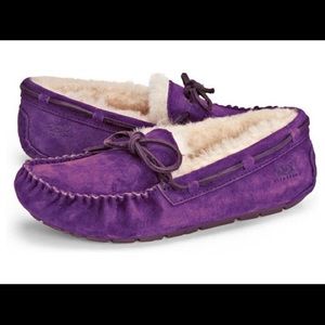 Ugg purple slippers. Brand new. Size 10
