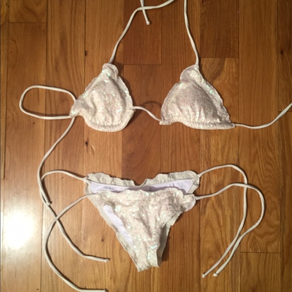 Sequin Brazilian Cut Bikini