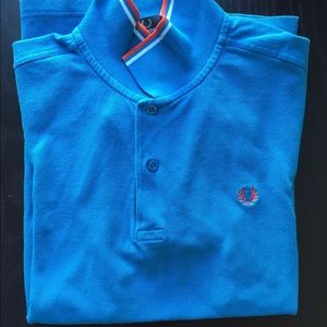 Blue Fred Perry Polo for Men