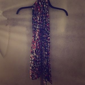 Work Light Scarf Pattern Colors , BLK, White, PNK