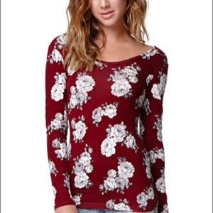 Pacsun floral top