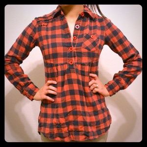 Billabong Flowy Flannel Shirt