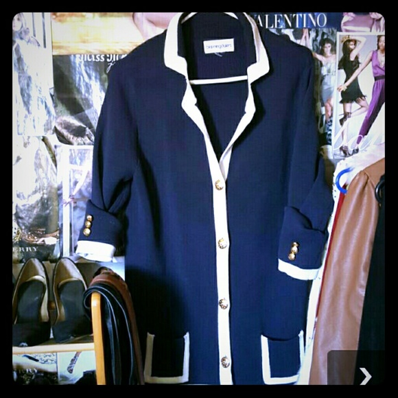 Vintage Nautical bloomingdales coat