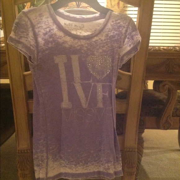 Purple Miss Me Shirt