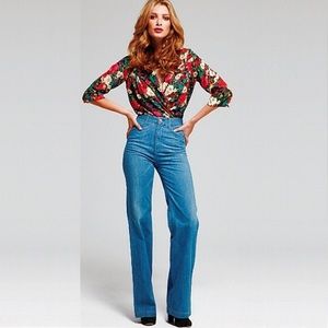 Earnest Sewn 'Whiley' High Rise Wide Leg Jeans