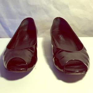 Marc Jacobs peep toe flats