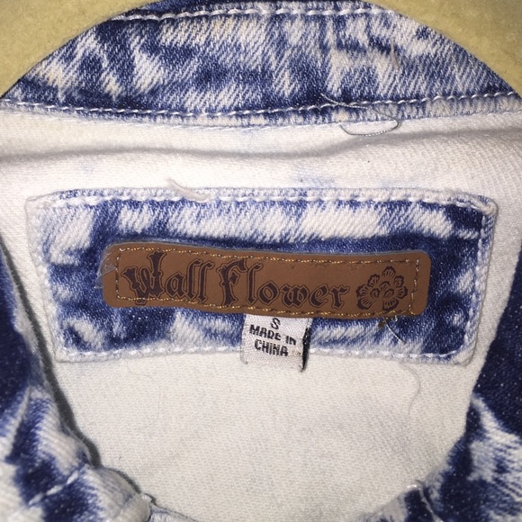 Bleached vest jacket - Picture 2 of 3