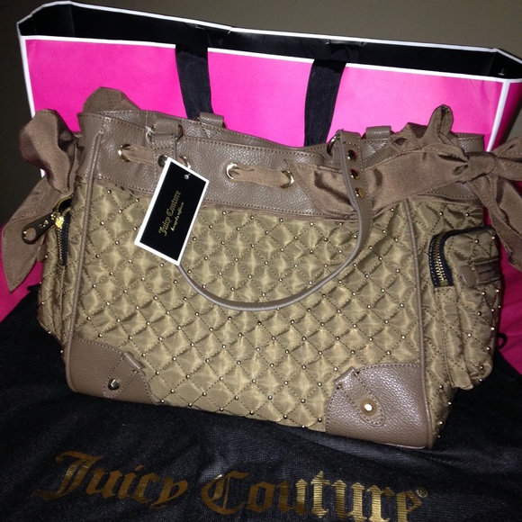 Juicy couture  authentic cute brown purse