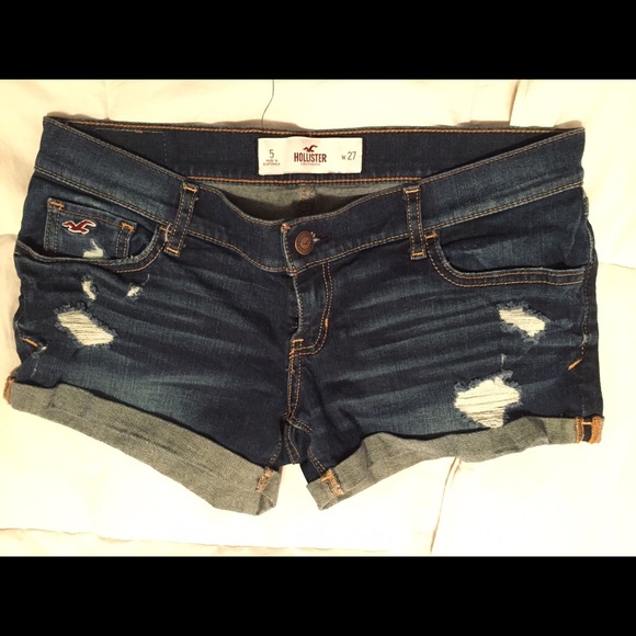 Hollister distressed shorts