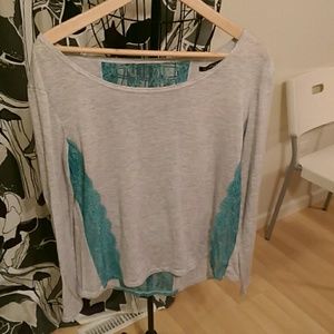 America Eagle grey tee size m