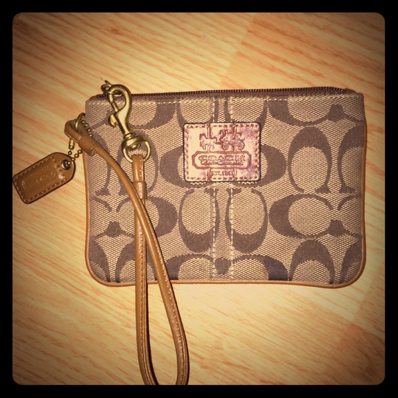 Coach wristlet