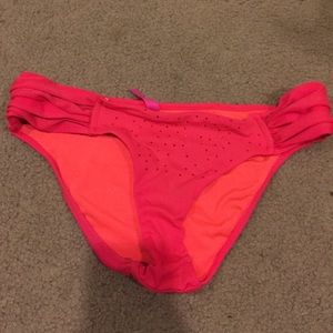 Dark pink bikini bottoms