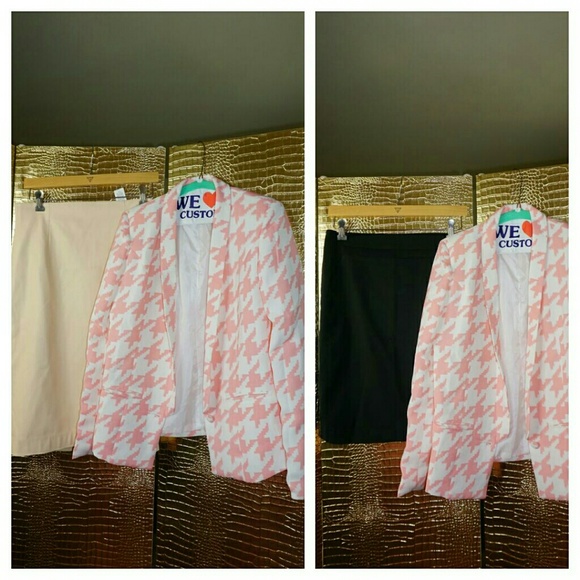 🌟Sold  Missguided Houndstooth blazer - Picture 3 of 4