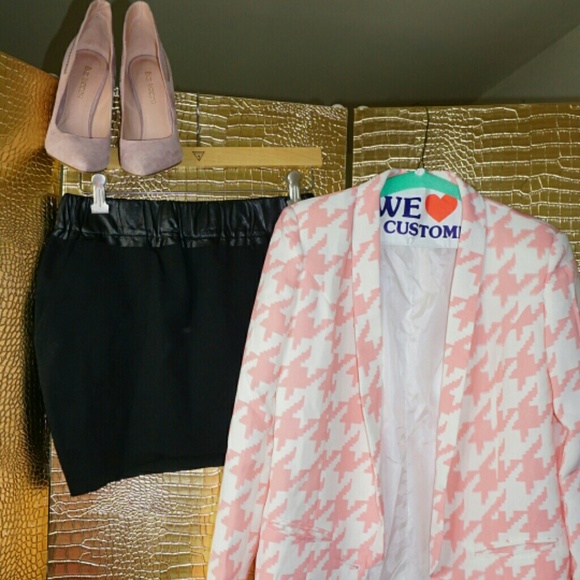 🌟Sold  Missguided Houndstooth blazer - Picture 4 of 4