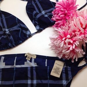 Burberry London Blue Bikini HOLD